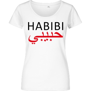 ALI ALI - Habibi T-Shirt Girlshirt weiss