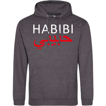ALI - Habibi JH Hoodie - Dark heather grey