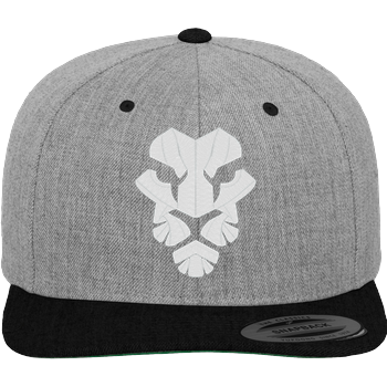 Amar - Lion Cap 3D Cap heather grey/black