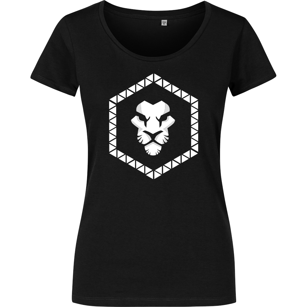 Amar Amar - Lion T-Shirt Girlshirt schwarz