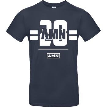 AMN-Shirts.com AMN-Shirts - 28 T-Shirt B&C EXACT 190 - Navy