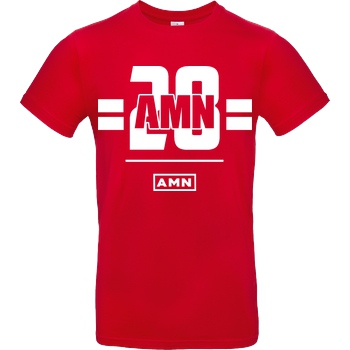 AMN-Shirts.com AMN-Shirts - 28 T-Shirt B&C EXACT 190 - Red