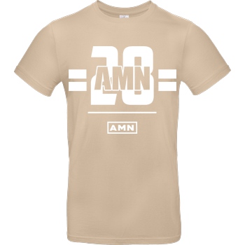 AMN-Shirts.com AMN-Shirts - 28 T-Shirt B&C EXACT 190 - Sand