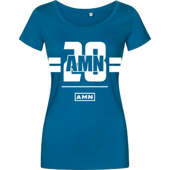 AMN-Shirts.com AMN-Shirts - 28 T-Shirt Girlshirt petrol