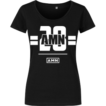 AMN-Shirts.com AMN-Shirts - 28 T-Shirt Girlshirt schwarz