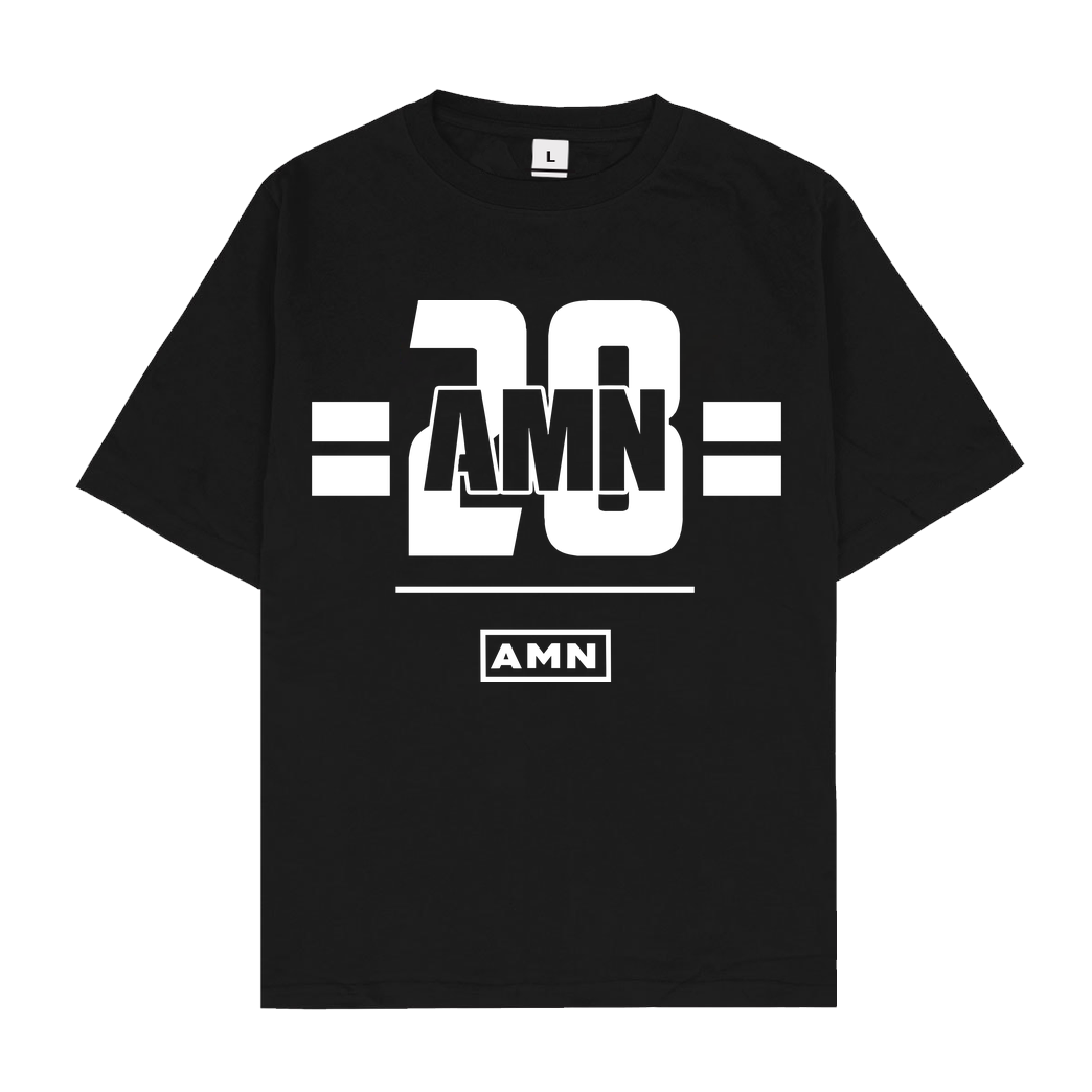 AMN-Shirts.com AMN-Shirts - 28 T-Shirt Oversize T-Shirt - Black