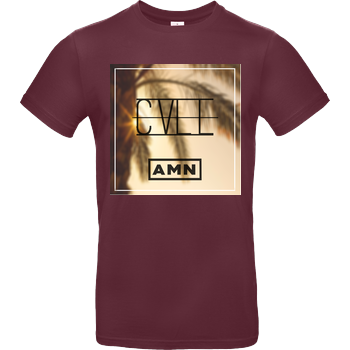 AMN-Shirts - Call B&C EXACT 190 - Burgundy