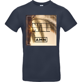 AMN-Shirts.com AMN-Shirts - Call T-Shirt B&C EXACT 190 - Navy