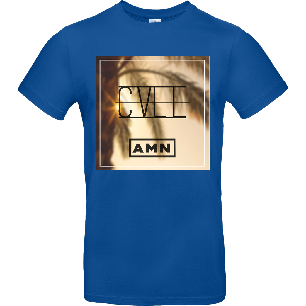 AMN-Shirts.com AMN-Shirts - Call T-Shirt B&C EXACT 190 - Royal Blue