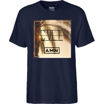 AMN-Shirts.com AMN-Shirts - Call T-Shirt Fairtrade T-Shirt - navy