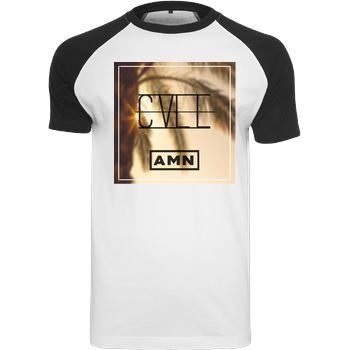 AMN-Shirts - Call Raglan Tee white