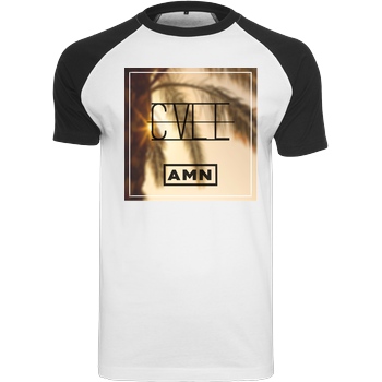 AMN-Shirts.com AMN-Shirts - Call T-Shirt Raglan Tee white