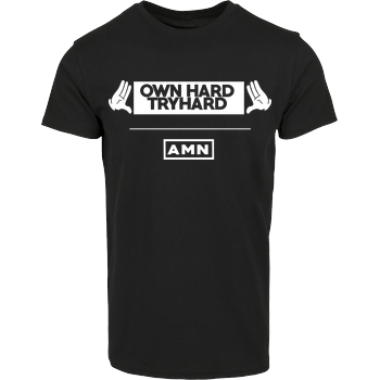 AMN-Shirts - Own Hard House Brand T-Shirt - Black