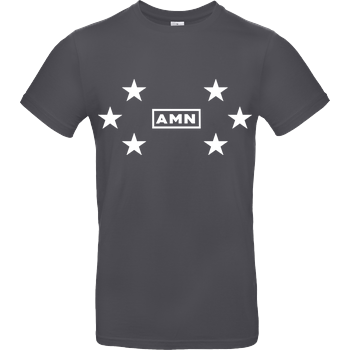 AMN-Shirts - Stars B&C EXACT 190 - Dark Grey