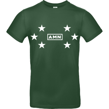 AMN-Shirts - Stars B&C EXACT 190 -  Bottle Green