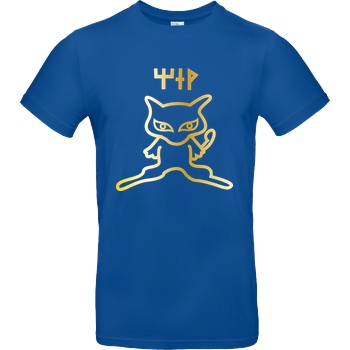 IamHaRa Ancient Mew T-Shirt B&C EXACT 190 - Royal Blue