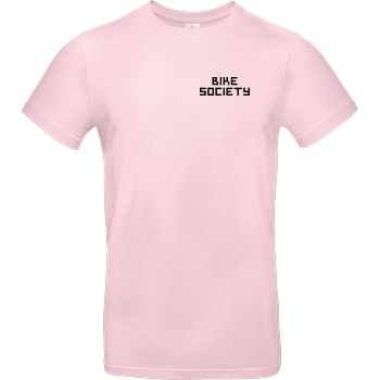 Anica Anica - Bike Society T-Shirt B&C EXACT 190 - Light Pink
