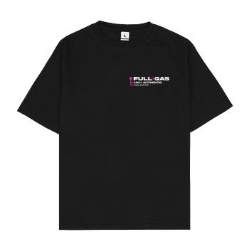 Anica Anica - Full Gas T-Shirt Oversize T-Shirt - Black
