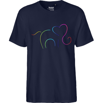 Arri - Elefantastico Fairtrade T-Shirt - navy