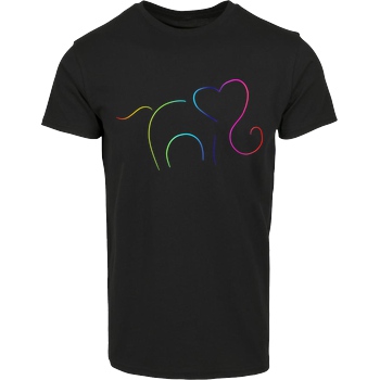 ARRi Arri - Elefantastico T-Shirt House Brand T-Shirt - Black