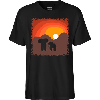 ARRi ARRi - Elefantastisch T-Shirt Fairtrade T-Shirt - black