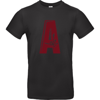 Ash5ive Ash - A Logo T-Shirt B&C EXACT 190 - Black