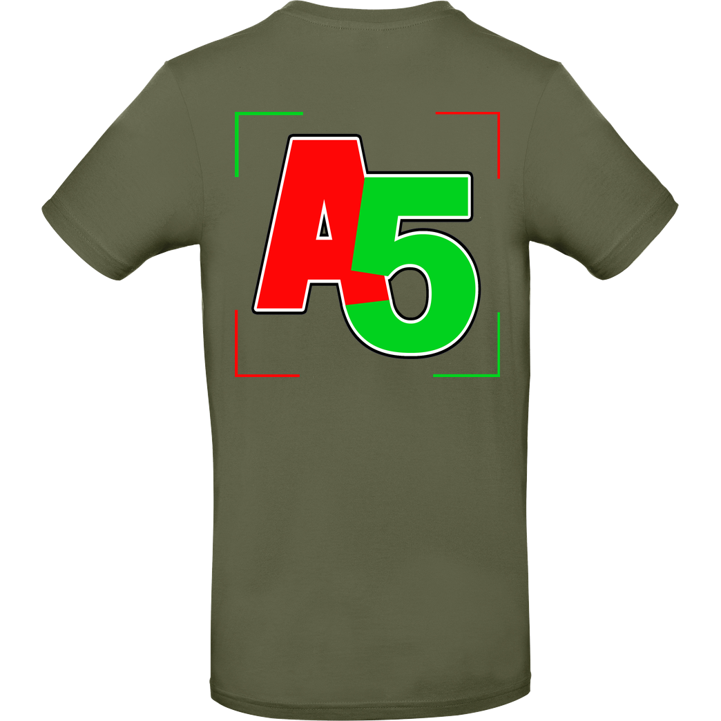 Ash5ive Ash5ive - Logo T-Shirt B&C EXACT 190 - Khaki