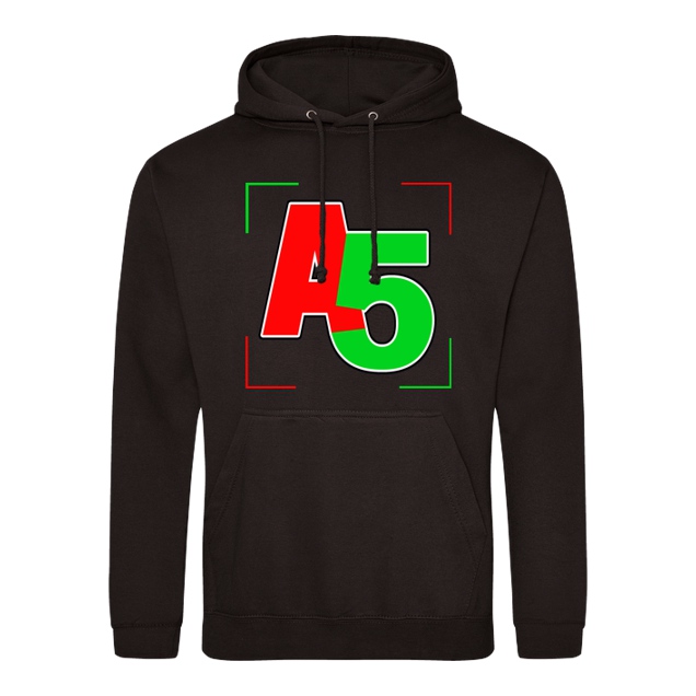Ash5ive - Ash5ive - Logo Ecken - Sweatshirt - JH Hoodie - Schwarz