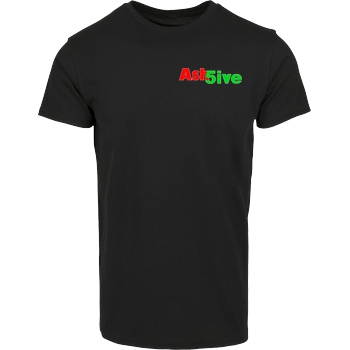 Ash5ive Ash5ive - Logo T-Shirt House Brand T-Shirt - Black