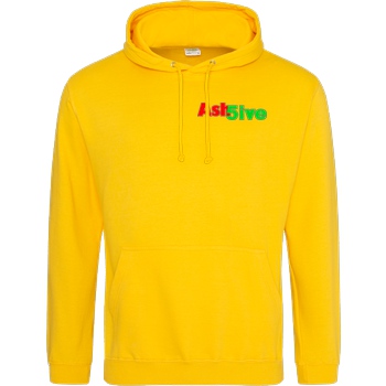 Ash5ive Ash5ive - Logo Sweatshirt JH Hoodie - Gelb