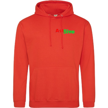 Ash5ive Ash5ive - Logo Sweatshirt JH Hoodie - Orange