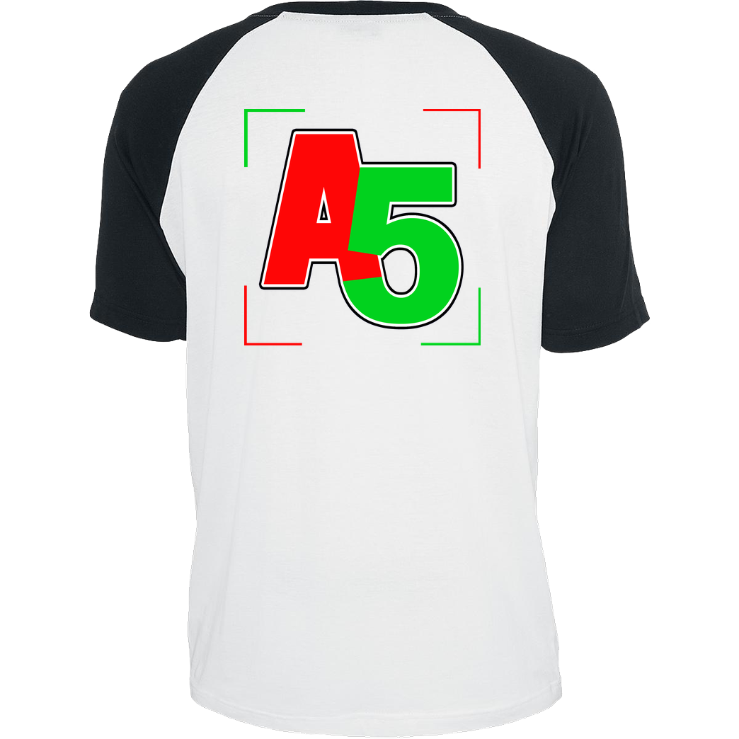 Ash5ive Ash5ive - Logo T-Shirt Raglan Tee white
