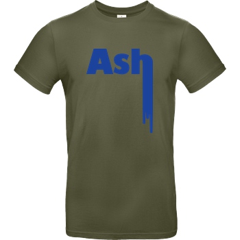Ash5ive Ash5ive stripe T-Shirt B&C EXACT 190 - Khaki