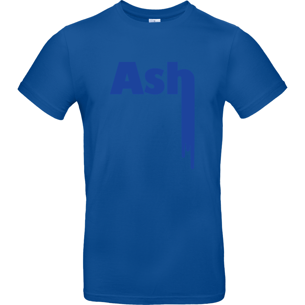 Ash5ive Ash5ive stripe T-Shirt B&C EXACT 190 - Royal Blue