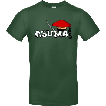 AsumaCC AsumaCC - Army T-Shirt B&C EXACT 190 -  Bottle Green