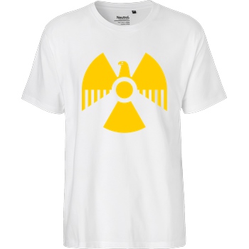 None Nuclear Eagle T-Shirt Fairtrade T-Shirt - white