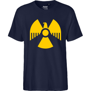 Nuclear Eagle Fairtrade T-Shirt - navy