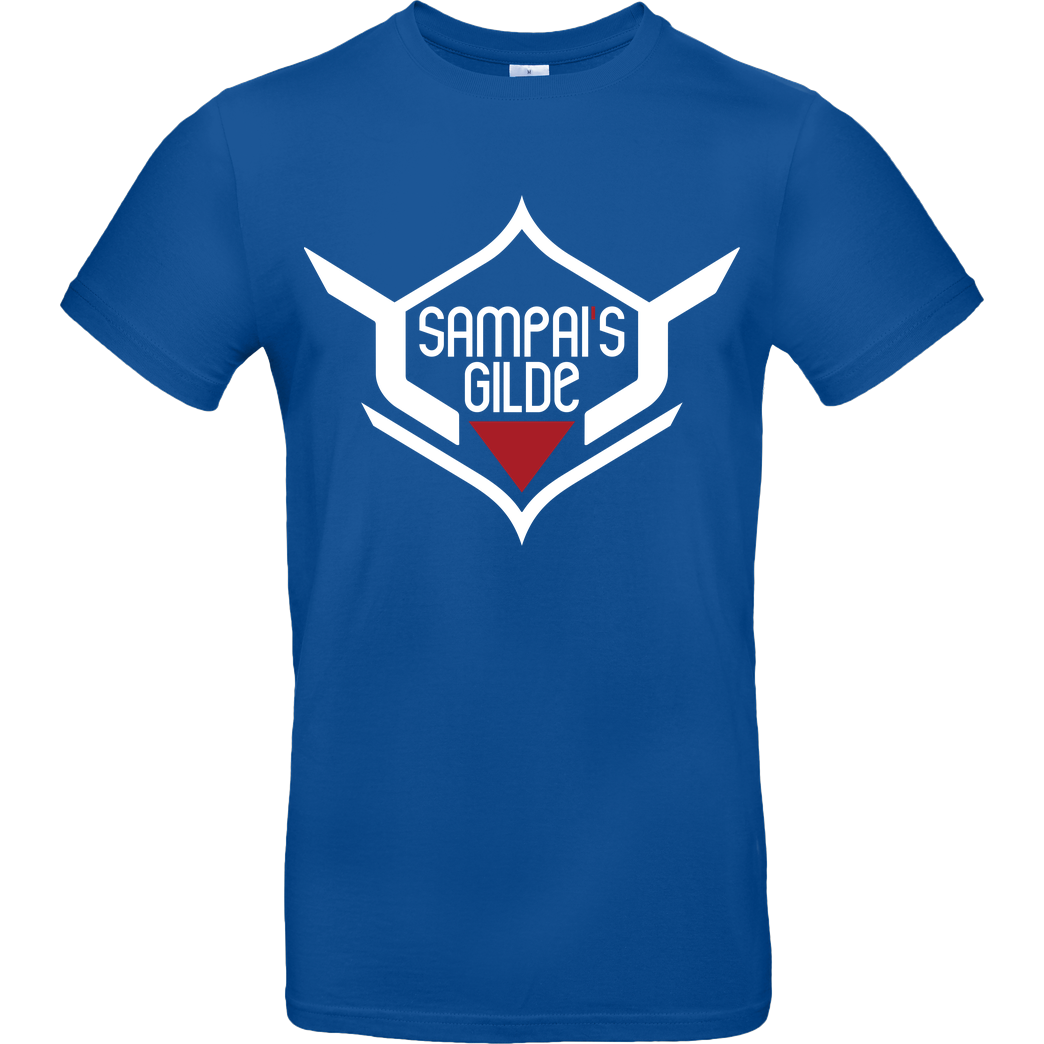 AyeSam AyeSam - Sampai's Gilde weiß T-Shirt B&C EXACT 190 - Royal Blue