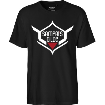 AyeSam AyeSam - Sampai's Gilde weiß T-Shirt Fairtrade T-Shirt - black