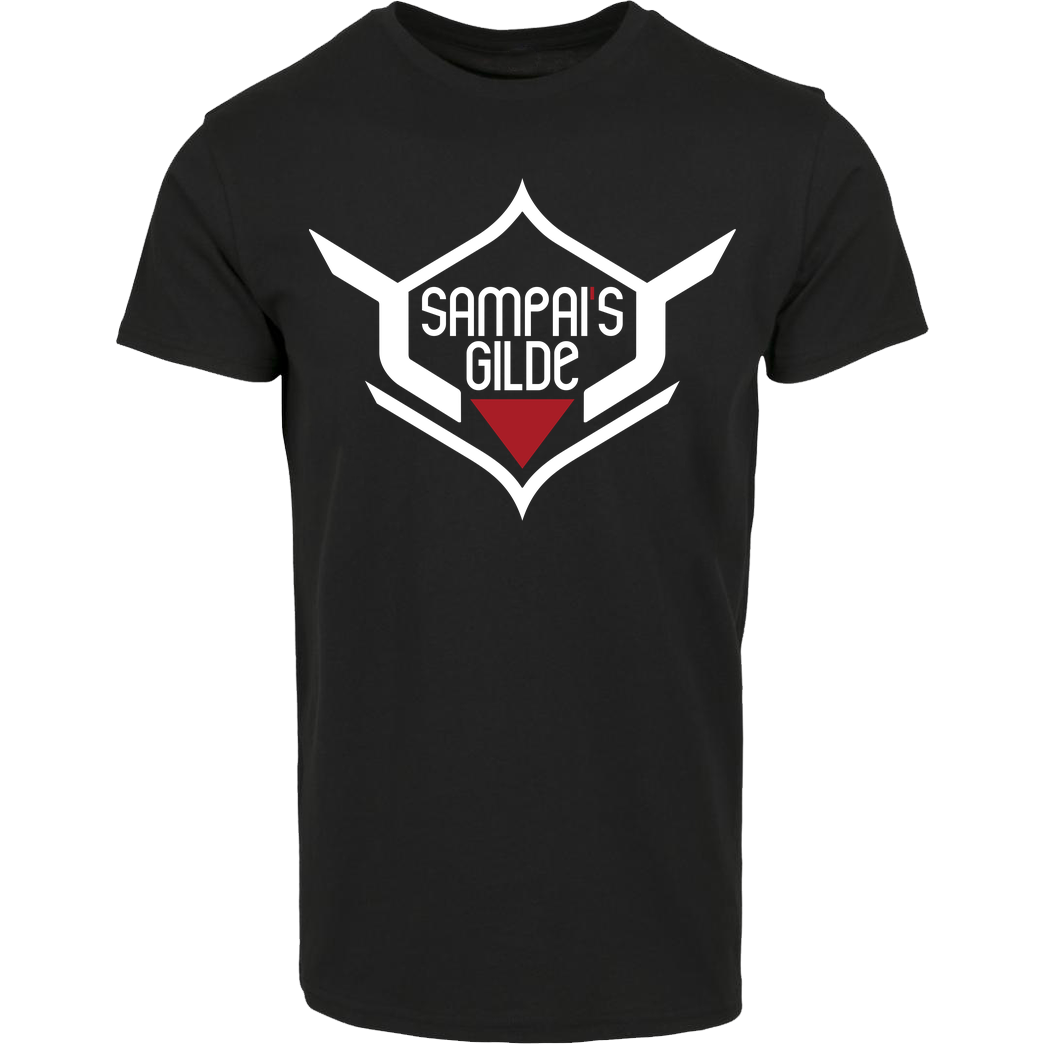 AyeSam AyeSam - Sampai's Gilde weiß T-Shirt House Brand T-Shirt - Black