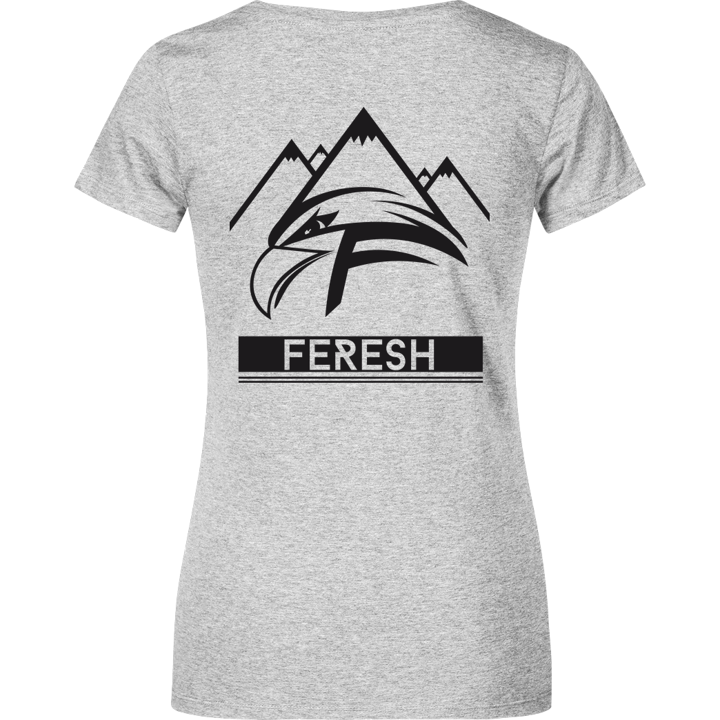 Aykan Feresh Aykan Feresh - Logo T-Shirt Girlshirt heather grey