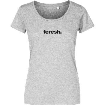 Aykan Feresh Aykan Feresh - Logo T-Shirt Girlshirt heather grey