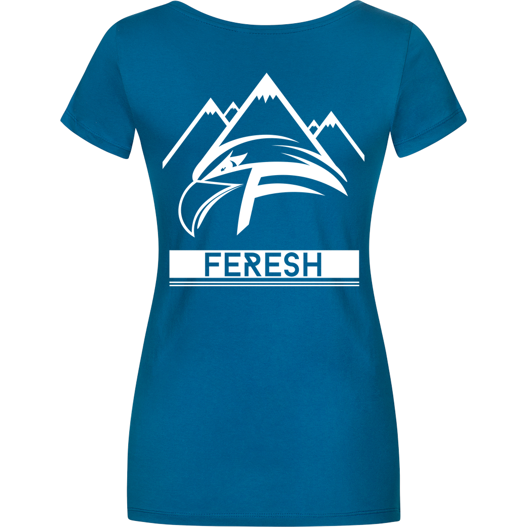 Aykan Feresh Aykan Feresh - Logo T-Shirt Girlshirt petrol