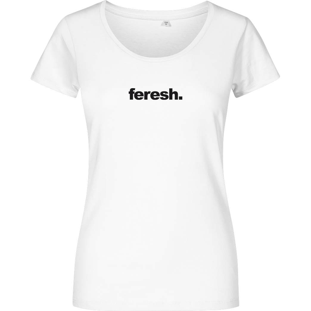 Aykan Feresh Aykan Feresh - Logo T-Shirt Girlshirt weiss