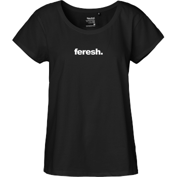 Aykan Feresh - Logo Fairtrade Loose Fit Girlie - black