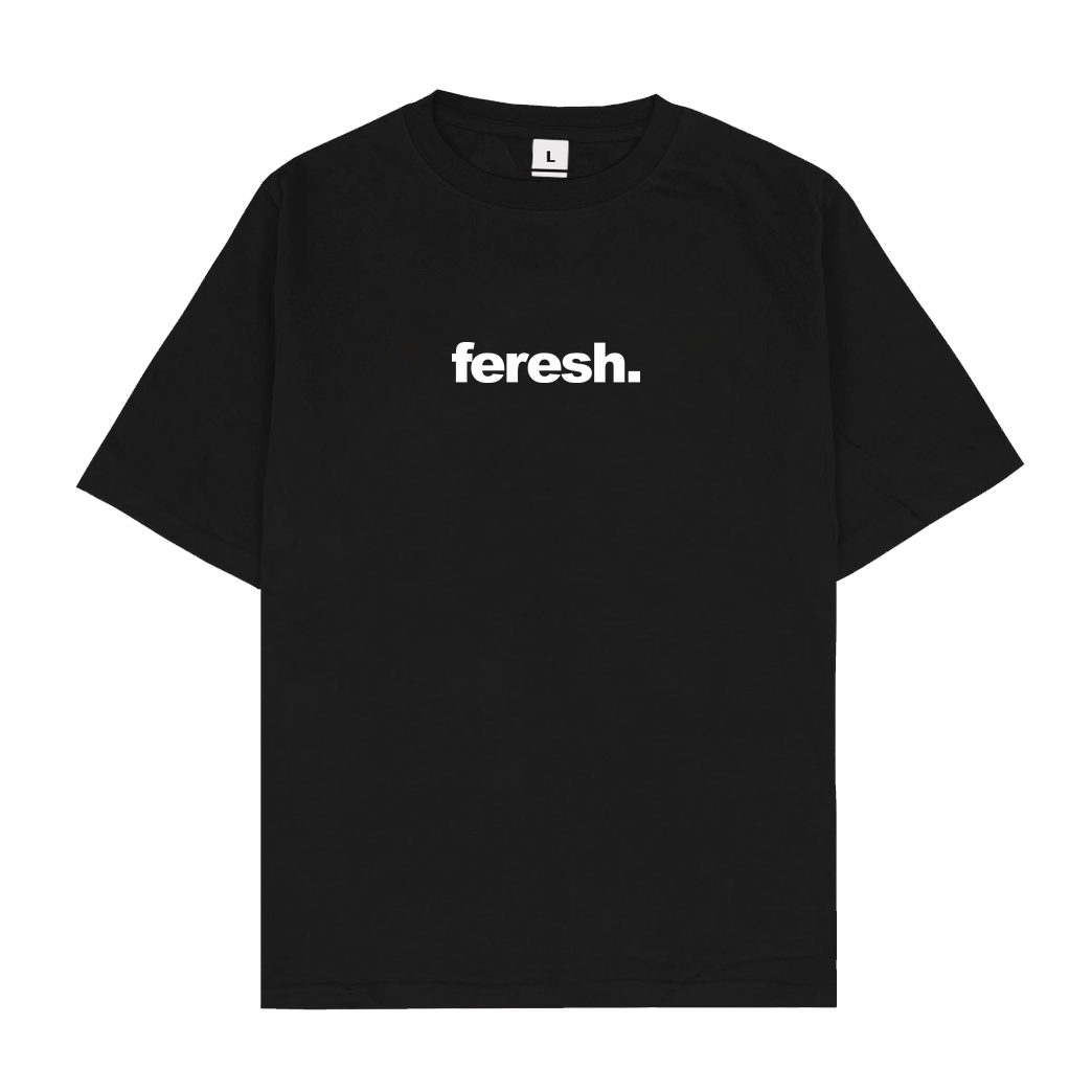 Aykan Feresh Aykan Feresh - Logo T-Shirt Oversize T-Shirt - Black