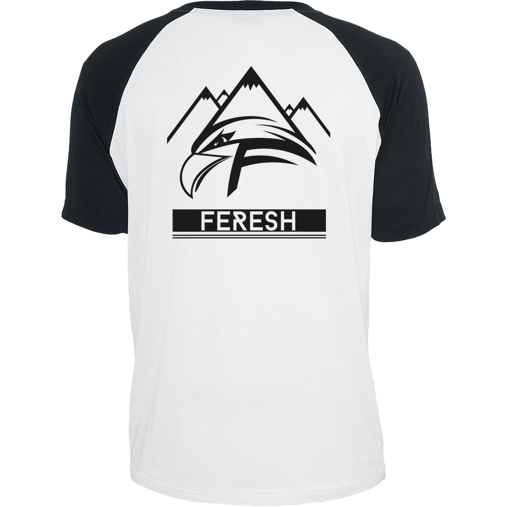 Aykan Feresh Aykan Feresh - Logo T-Shirt Raglan Tee white