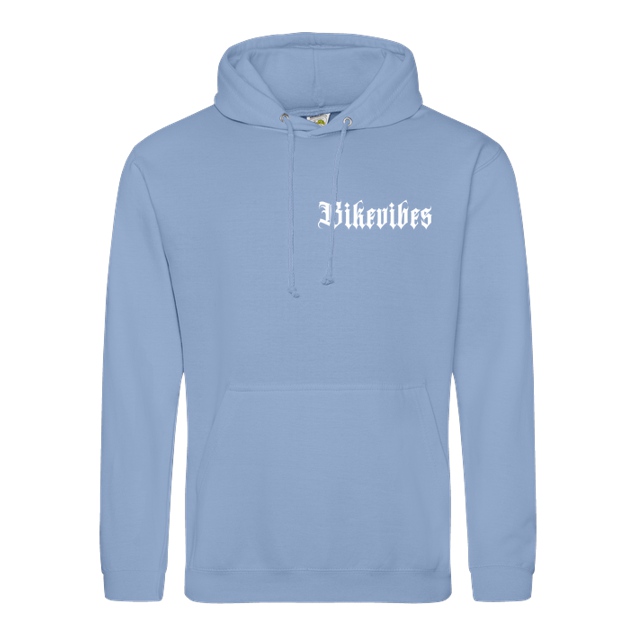 Alexia - Bikevibes - Collection - back white - Sweatshirt - JH Hoodie - sky blue