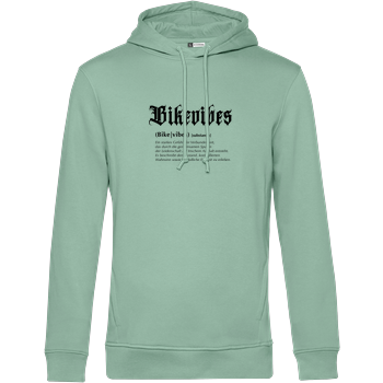 Bikevibes - Collection - Definition front black B&C HOODED INSPIRE - Sage