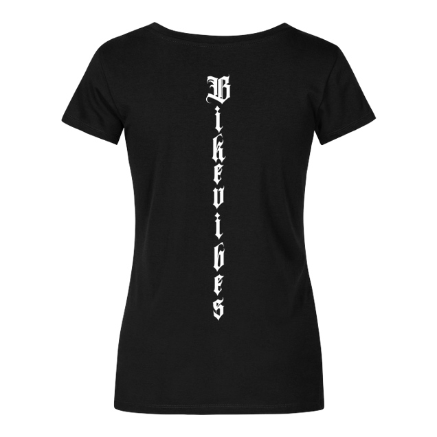 Alexia - Bikevibes - Collection - Definition Shirt front - T-Shirt - Girlshirt schwarz